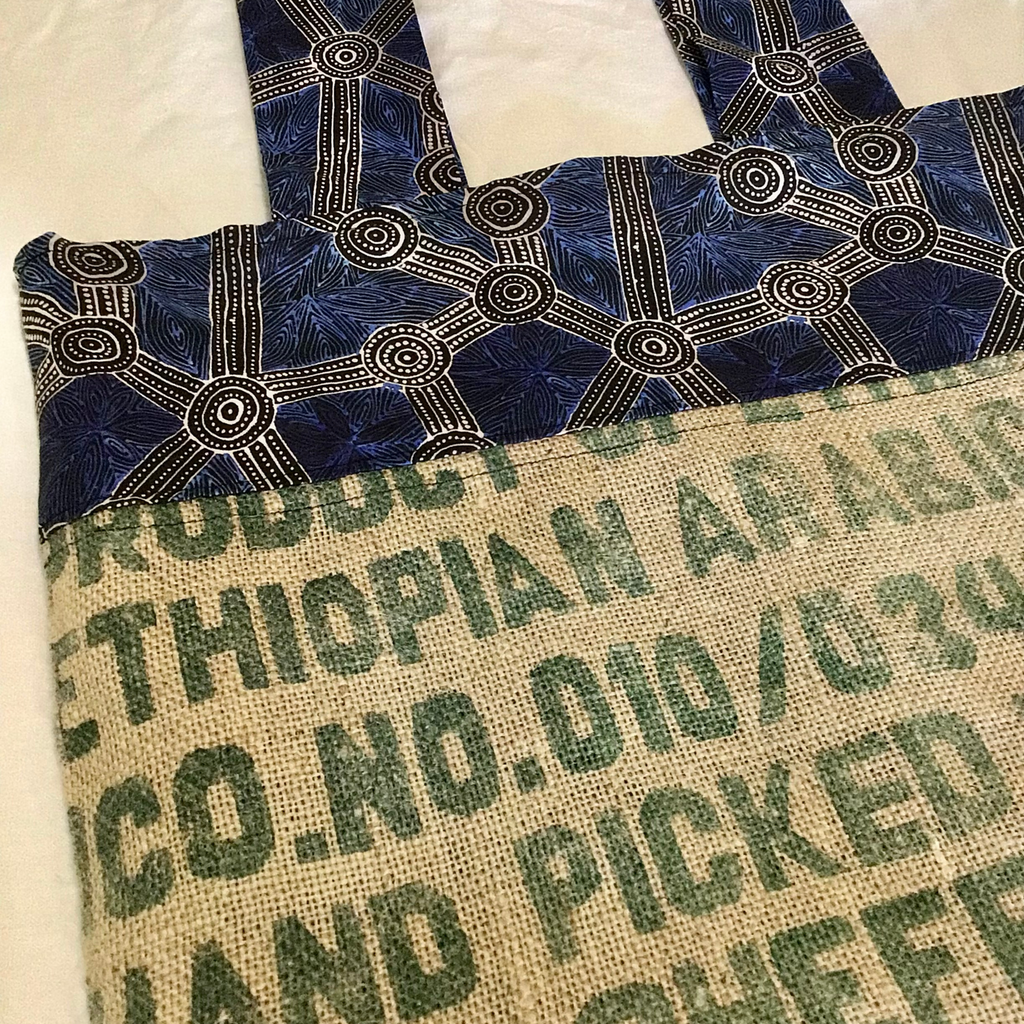 Water Dreaming Coffee Sack Tote