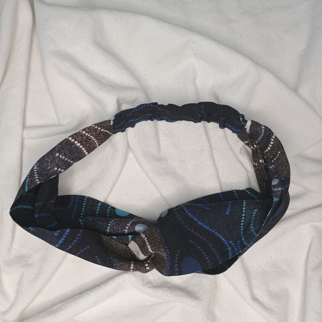 Water Dreaming Dark Blue