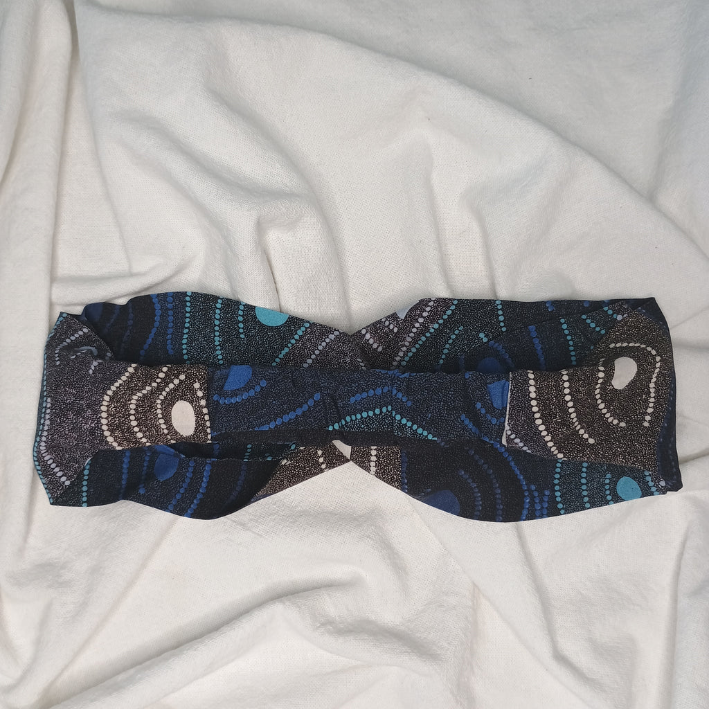 Water Dreaming Dark Blue