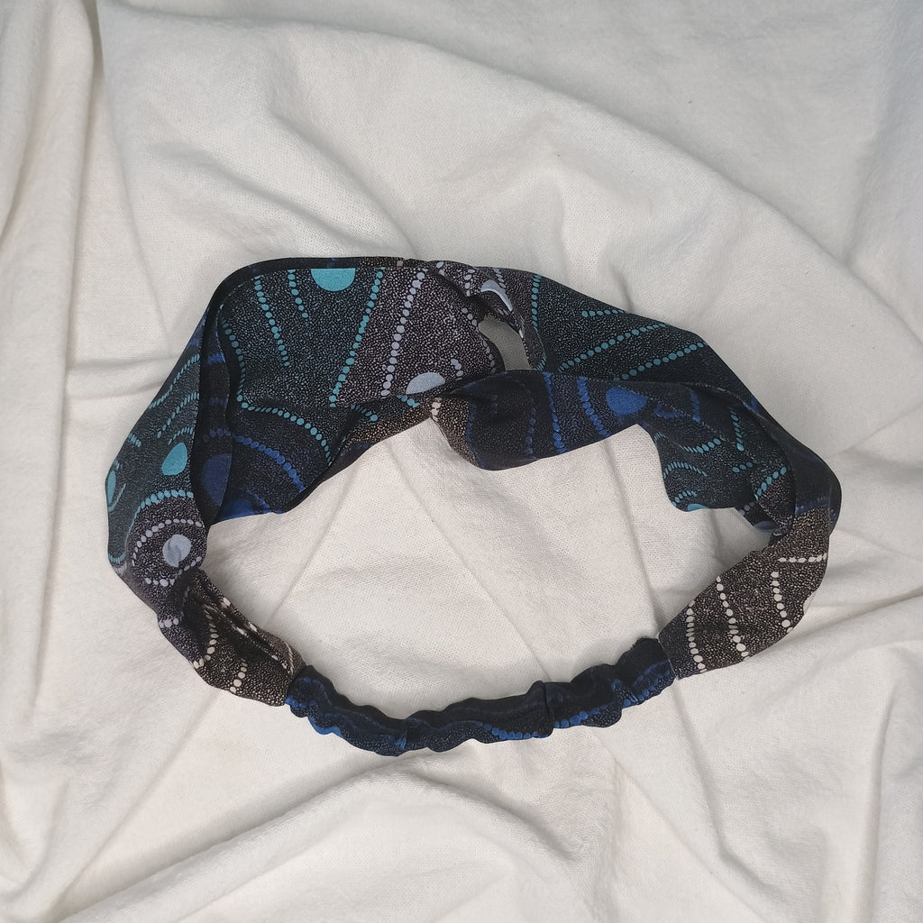 Water Dreaming Dark Blue