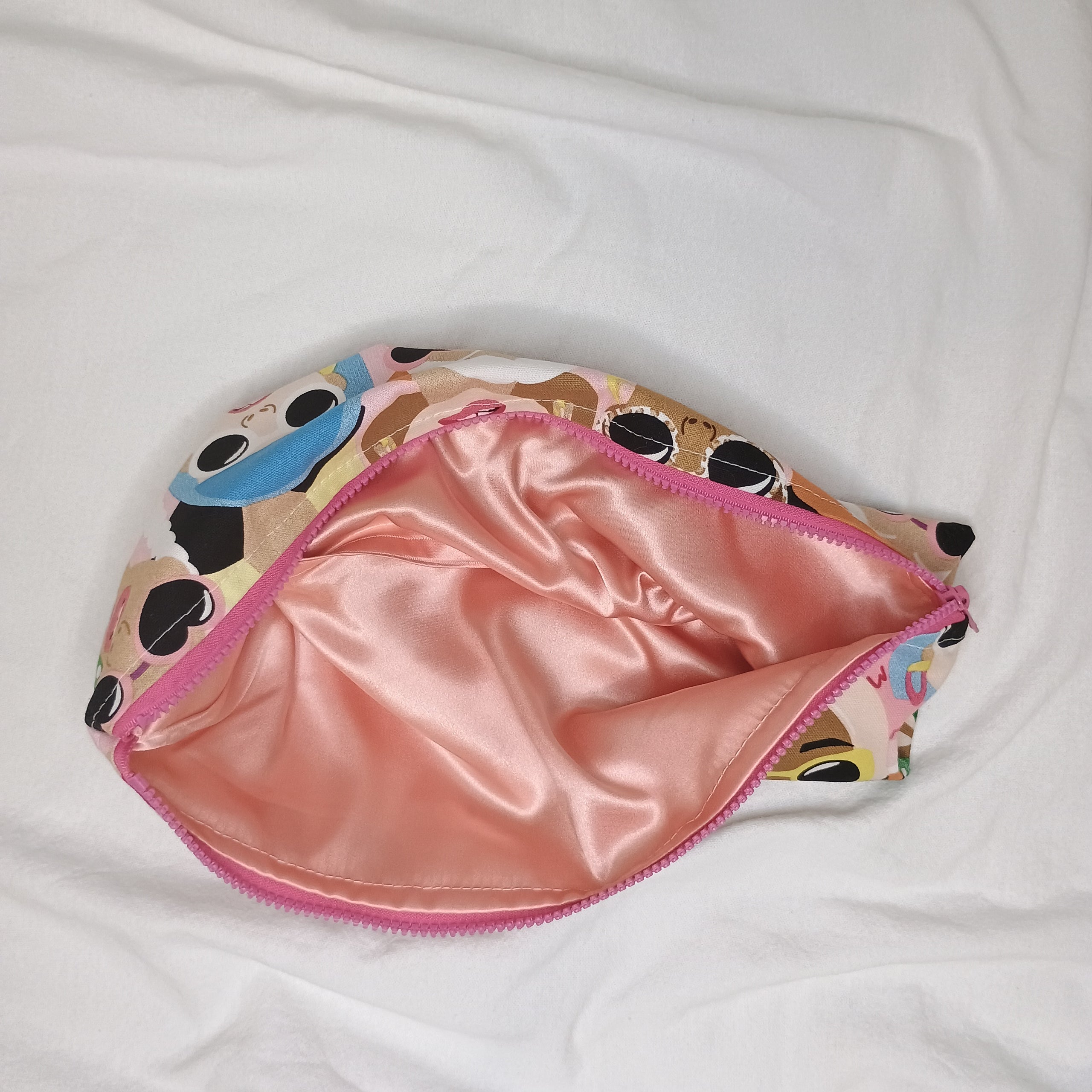 Celebrating Women Muted Magenta Chunky Zip Satin Lining