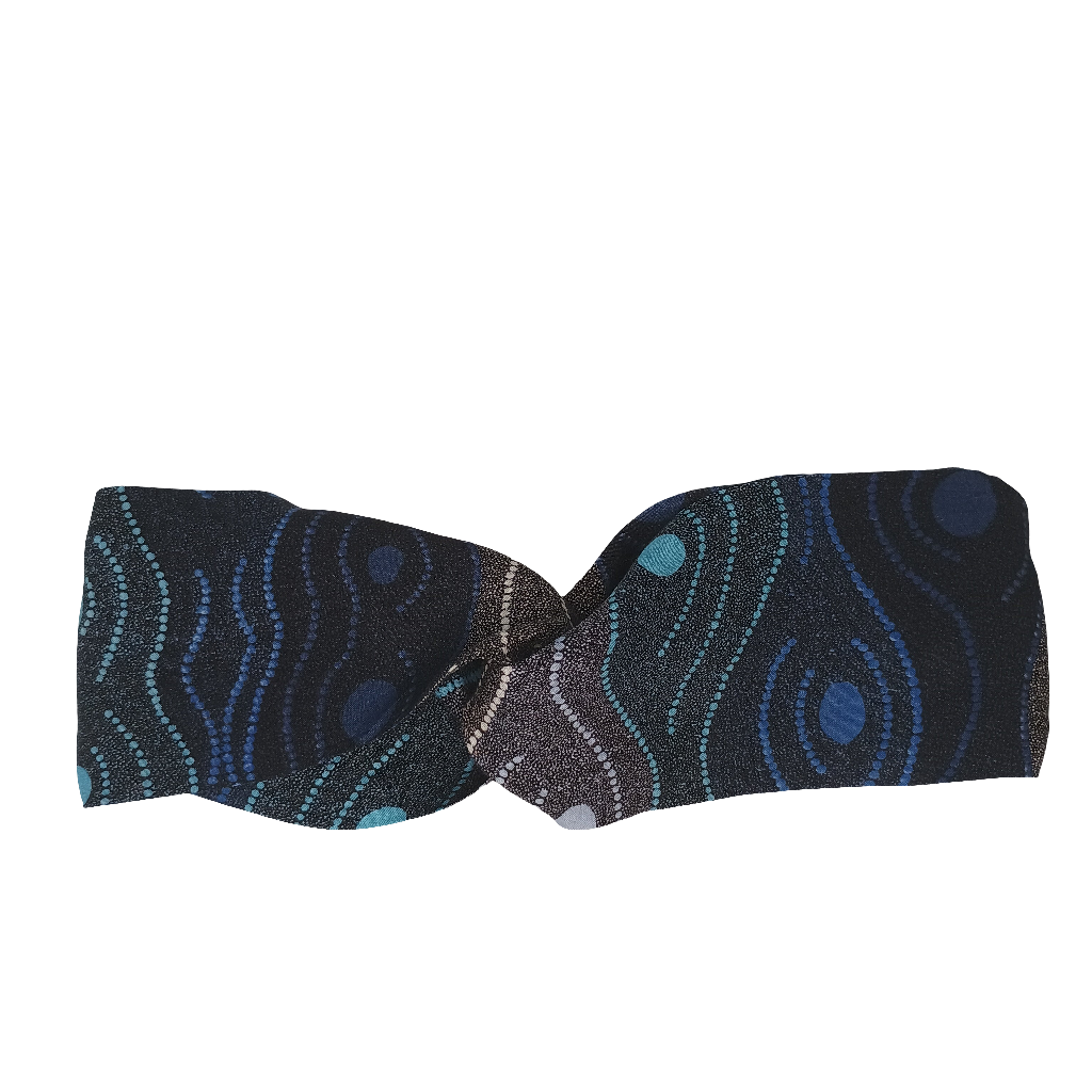 Water Dreaming Dark Blue