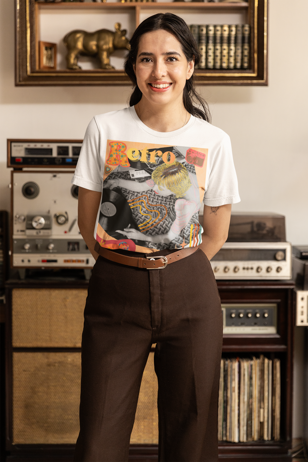 Retro lightweight tee