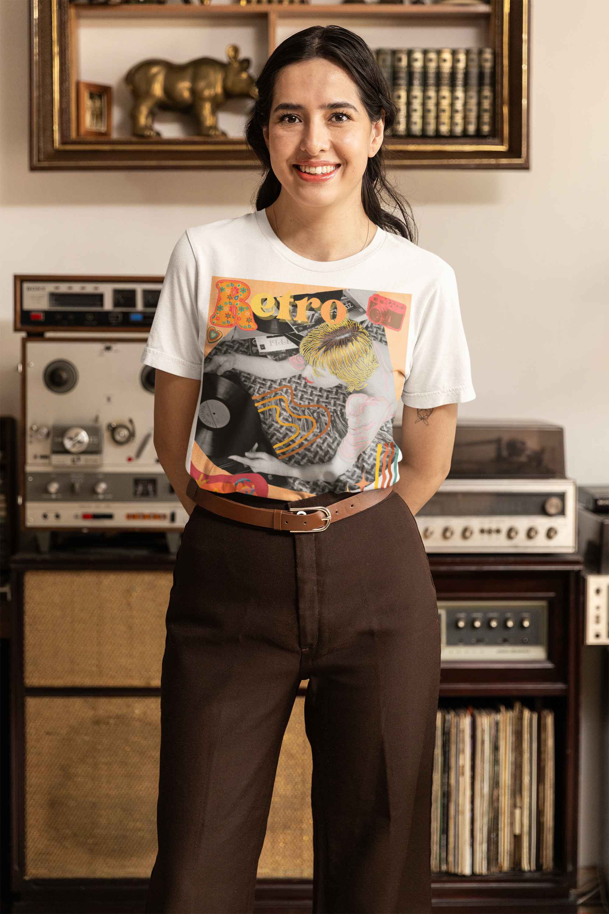 Retro lightweight tee
